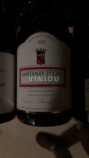 Bourgogne Santenay Premier Cru Domaine Brazey Vieilles Vignes 2022