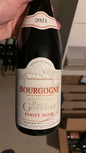 Bourgogne Domaine Pierre Gonzalez Pinot Noir 2021