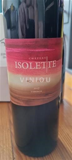 Rhône-dalen Luberon Isolette Aquarelle 2017