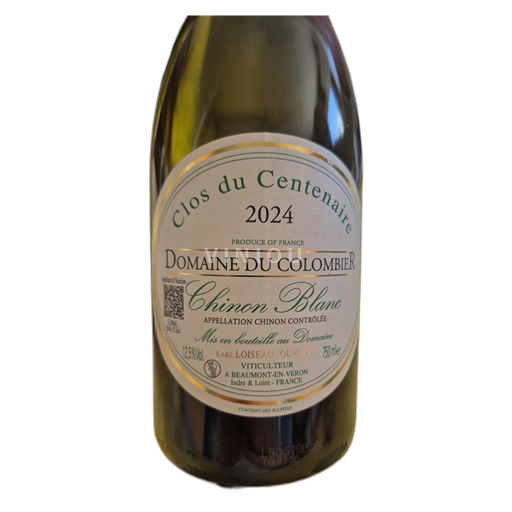 Loire Valley Chinon Domaine Colombier Clos du Centenaire 2024
