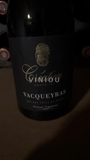 Rhône-dalen Vacqueyras Création 2021