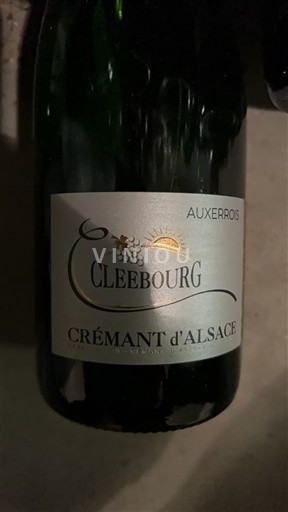Alsace Crémant d'Alsace Cleebourg Auxerrois Non-Vintage