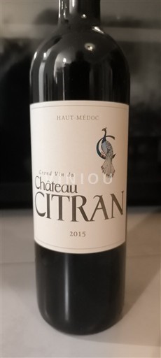 Bordeaux Haut-Médoc Citran 2015