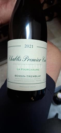 Bourgondië Chablis Premier Cru Domaine Bessin-Tremblay La Fourchaume 2021