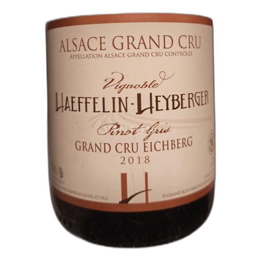 Alsasko Rulandské šedé Haefflin Heyberger Grand Cru Eichberg 2018