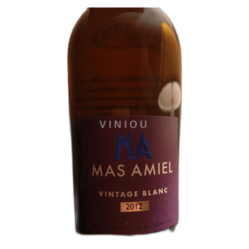 Roussillon Mas Amiel Vintage blanc 2012