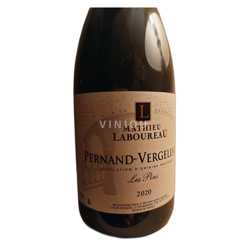 Burgundi Pernand-vergelesses Matthieu Laboureau Les pins 2020