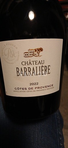 Provence Côtes-de-Provence Château Barralière 2022