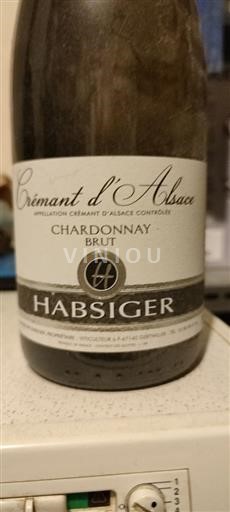 Alsace Crémant d'Alsace Habsiger Chardonnay Icke årgångsbetecknad