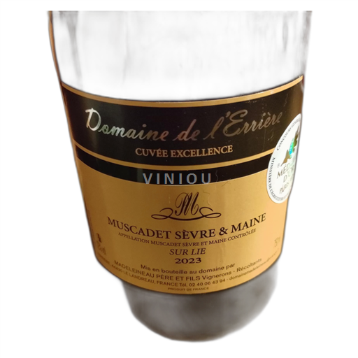 Údolí Loiry Muscadet-sèvre-et-maine Domaine de l'Errière CUVÉE EXCELLENCE 2023