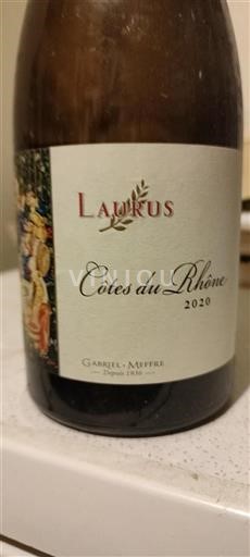 Thung lũng Rhône Côtes-du-rhône Gabriel Meffre Laurus 2020