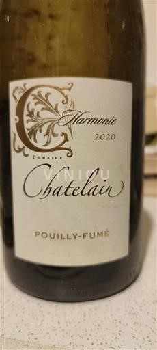 Thung lũng sông Loire Pouilly-fumé Chatelain Harmonie 2020