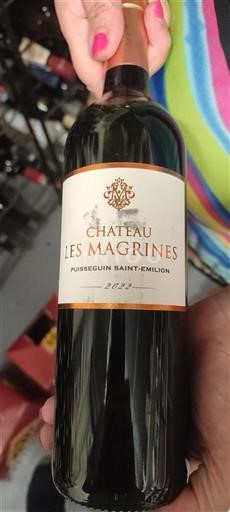 Bordeaux Puisseguin-saint-émilion Château Les Magrines 2022