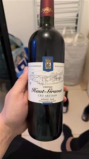Bordeaux Médoc Château Haut-Gravat 2018