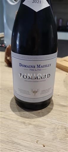 Borgoña Pommard Domaine Mazilly Père & Fils 2021
