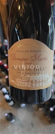 Rhônen laakso Määrittelemätön Domaine Martin Vieilles Vignes 2019