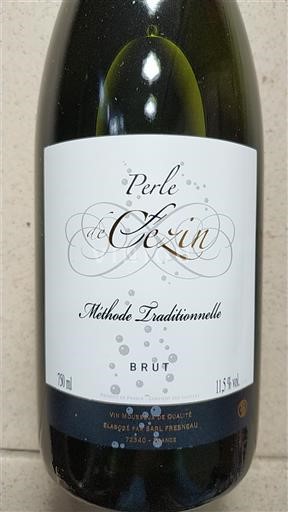 Thung lũng sông Loire Coteaux-du-Loir Domaine Cézin Perle de Cézin Không niên vụ