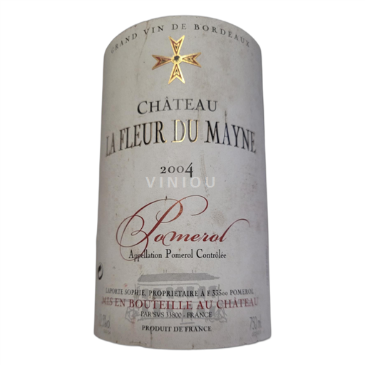 Bordeaux Pomerol Château La Fleur du Mayne 2004