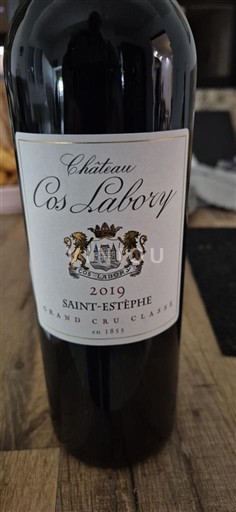 Bordeaux Saint-Estèphe Grand Cru Château Cos Labory 2019