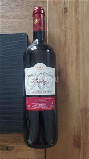Bordeaux Côtes-de-Bordeaux Cassard Prestige 2021