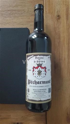 Sydvestfrankrig Pécharmant Domaine La Refrénie 2020