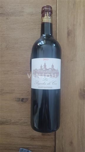 Bordeaux Saint-Estèphe Cos Estournel Les Pagodes de Cos 2013