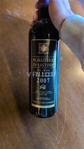 Aragon Cariñena Monasterio de las Viñas Gran Reserva 2007