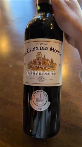 Bordeaux Lalande-de-Pomerol Domaine La Croix des Moines 2016
