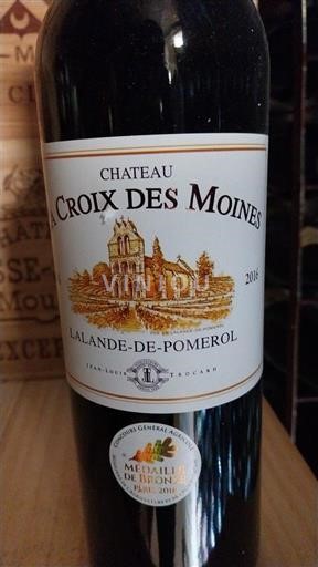Bordeaux Lalande-de-Pomerol Domaine La Croix des Moines 2016