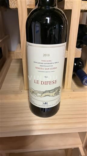 Toskana Nicht spezifiziert Tenuta San Guido Le Difese 2018