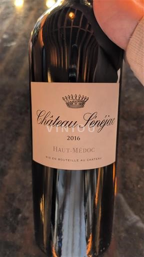 Bordeaux Haut-Médoc Sénéjac 2016