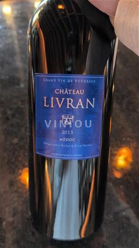 Bordeaux Médoc Château Livran 2015