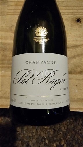 Šampanja Šampanjec Pol Roger Réserve Neleten.