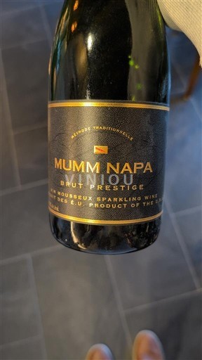 Kalifornische AVA Napa Valley Mumm Napa Brut Prestige Ohne Jahrgang