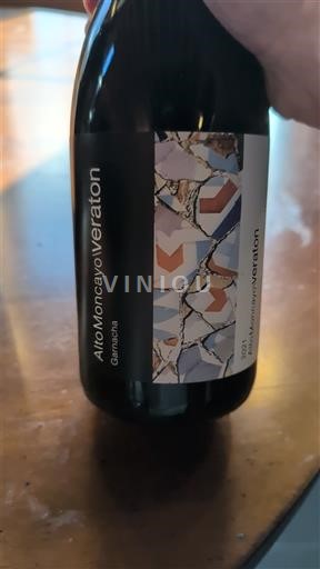 Aragonien Campo de Borja Alto Moncayo Veraton Icke årgångsbetecknad