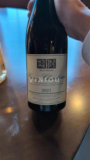 Bourgogne Gevrey-chambertin Premier Cru Mark Haisma Premier Cru Fonteny 2021