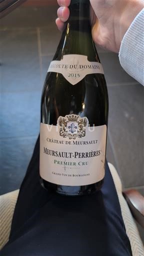 Bourgogne Ikke specificeret Premier Cru Château Meursault Meursault-Perrières 2015