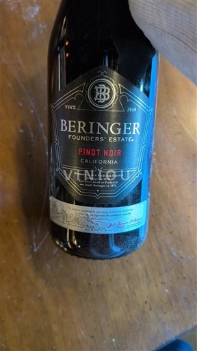 Vùng trồng nho được cấp phép California Không được chỉ định Beringer Founders' Estate 2014