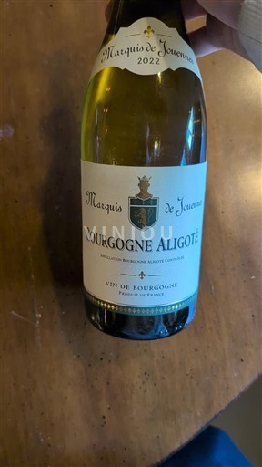 Burgundi Bourgogne Aligoté Marquis de Jouennes 2022