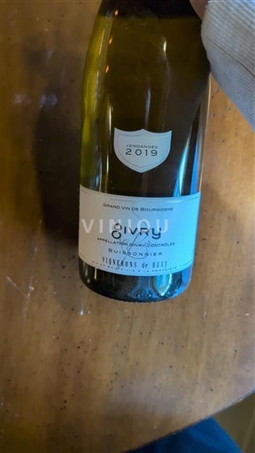 Burgundija Givry Bouchard & Rea 2019