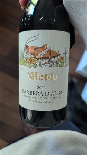 Piemonte Barbera d'Alba Vietti Vigna Scarrone 2022
