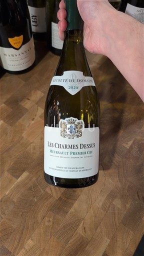 Bourgogne Meursault Premier Cru Fichet Les Charmes Dessus 2020