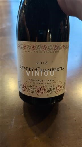 Burgundi Gevrey-Chambertin Marchand-Tawse 2018