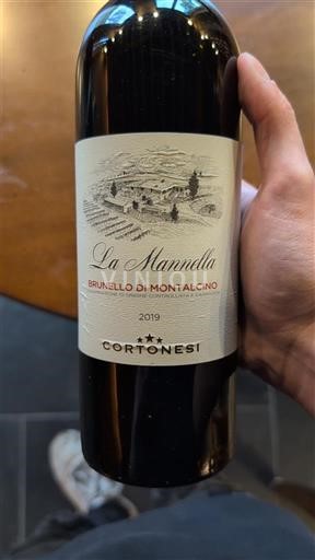 Toscana Brunello di Montalcino. Cortonessi La Mannella 2019