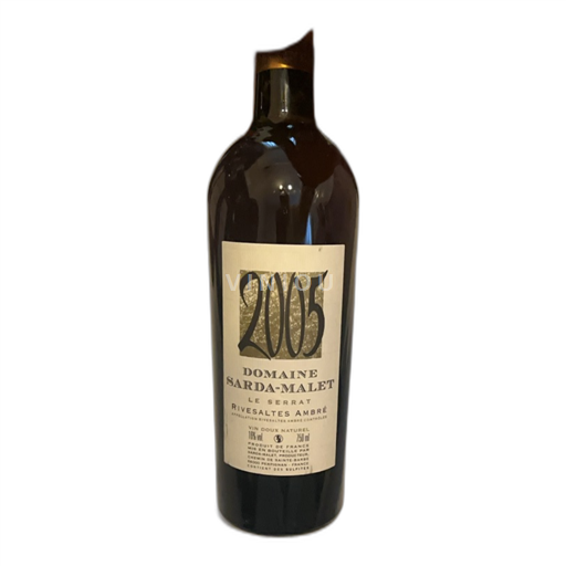Roussillon Muscat de Rivesaltes Domaine Sarda Malet Ambre Le Serrat 2005