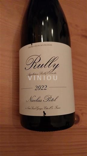 Burgundy Rully Nicolas Potel 2022