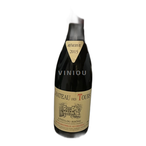 Thung lũng Rhône Côtes-du-rhône Château Des tours Côte du Rhône 2015
