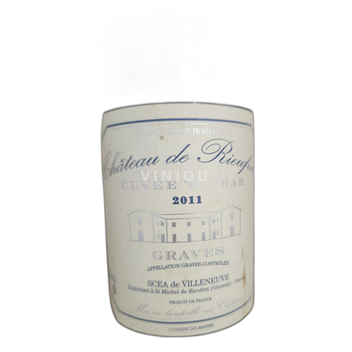 Bordeaux Graves Château de Rieufret Toubar 2011