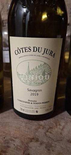 Jura Côtes-du-jura Christophe & Yoann Perrin Savagnin 2019