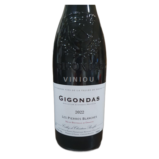 Thung lũng Rhône Gigondas Les Pierres Blanches 2022